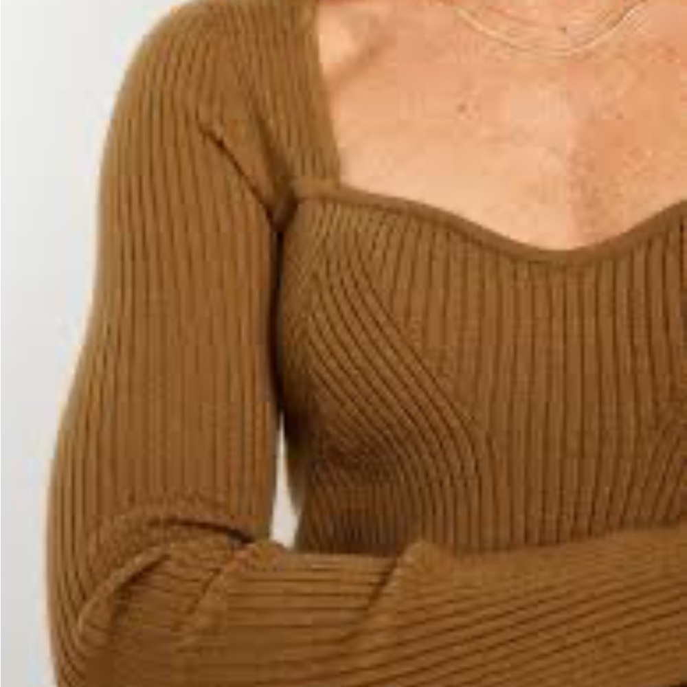 NWOT Old Navy Fitted Ribbed Knit Top